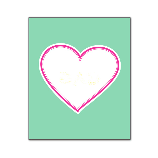 Custom Design - 20x24 Wood Print - Front View