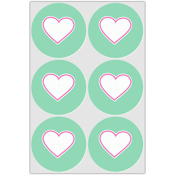 Custom Design - Icing Circle - Large - Set of 6