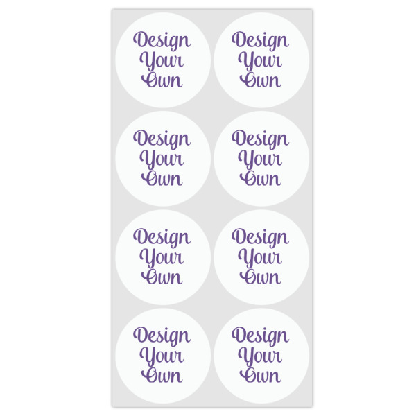Custom Design - Drink Topper - Medium - Set of 8