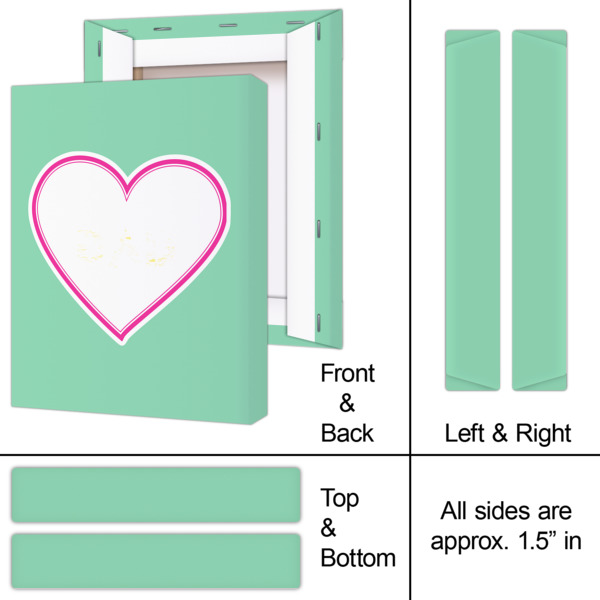 Custom Design - 8x10 - Canvas Print - Approval