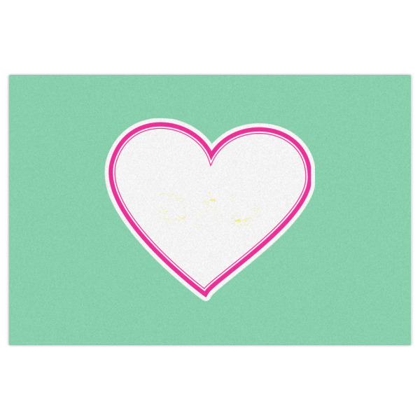 Custom Design - Indoor / Outdoor Rug - 4'x6' - Front Flat