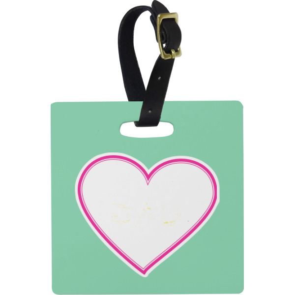 Custom Design - Personalized Square Luggage Tag