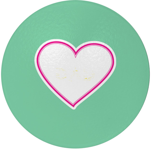 Custom Design Your Own Round Glass Cutting Board