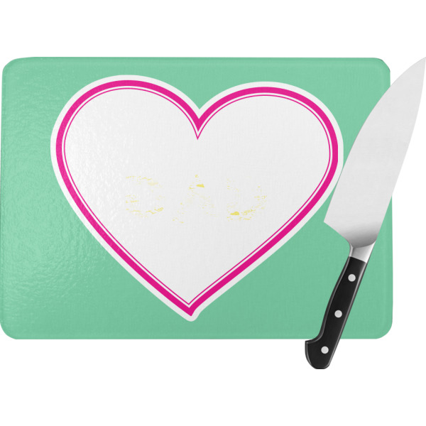 Custom Design Your Own Rectangular Glass Cutting Board