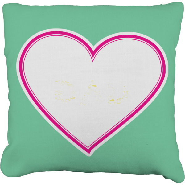 Custom Design Your Own Faux-Linen Throw Pillow