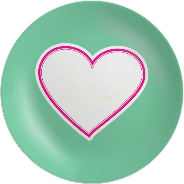 Custom Design Your Own Melamine Plate - 10"