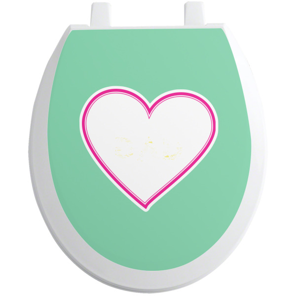 Custom Design Your Own Toilet Seat Decal