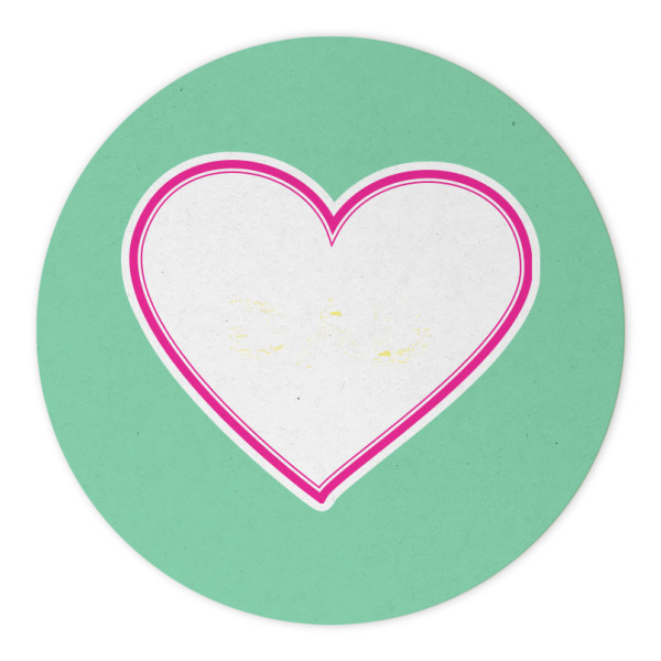 Custom Design - Round Paper Coaster - Approval