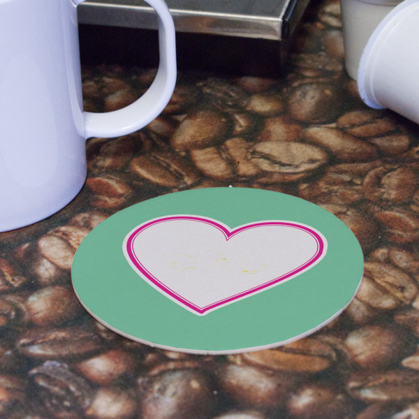 Custom Design - Round Paper Coaster - Front