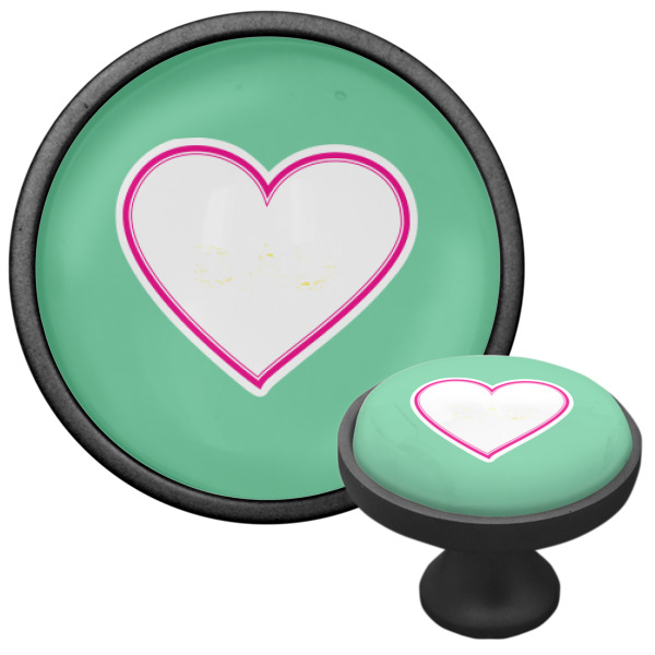 Custom Design - Cabinet Knob - Black - Multi Angle