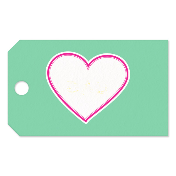 Custom Design - Gift Tag - 3" x 5" - Front