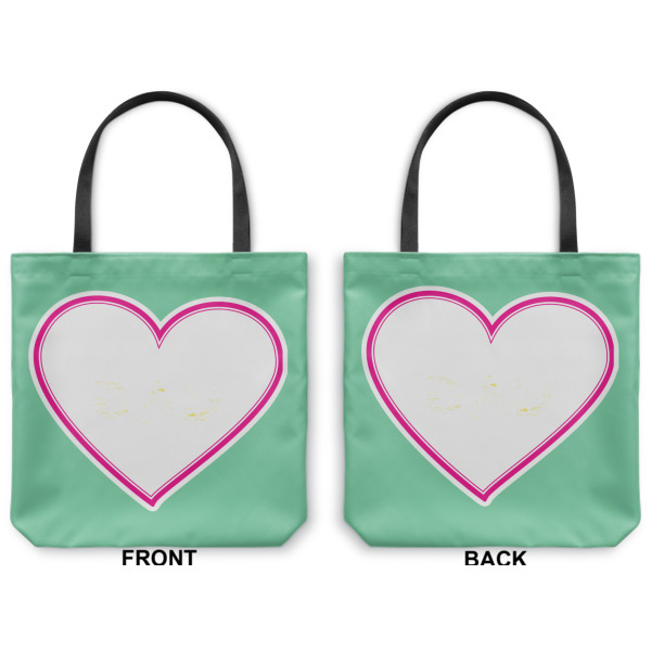 Custom Design - Canvas Tote - Front and Back