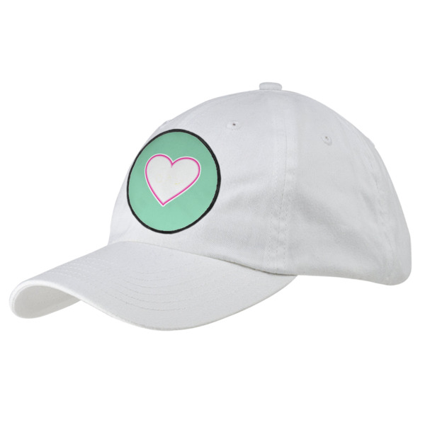 Custom Design Your Own Baseball Cap - White