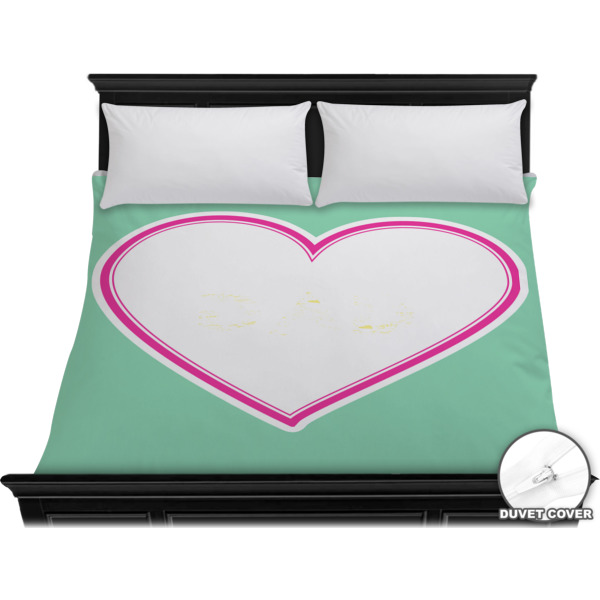 Custom Design Your Own Duvet Cover - King