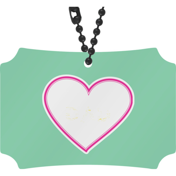 Custom Design Your Own Rear View Mirror Ornament