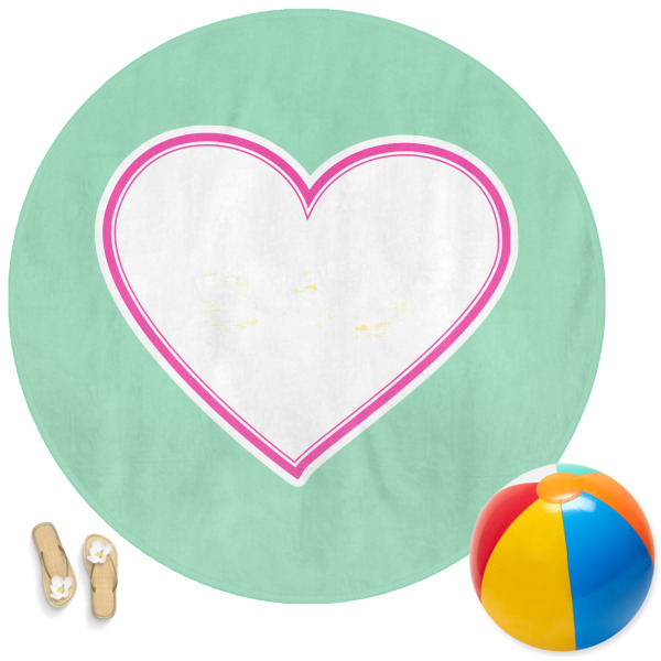 Custom Design Your Own Round Beach Towel