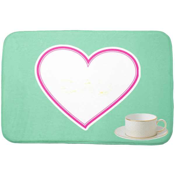 Custom Design - Dish Drying Mat - with cup