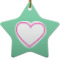Design Your Own Star Ceramic Ornament