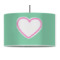 Design Your Own 12" Drum Pendant Lamp - Fabric