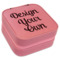 Design Your Own Travel Jewelry Boxes - Pink Leather