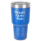 Design Your Own 30 oz Stainless Steel Tumbler - Royal Blue - Single-Sided