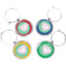 Design Your Own Wine Charms - Set of 4