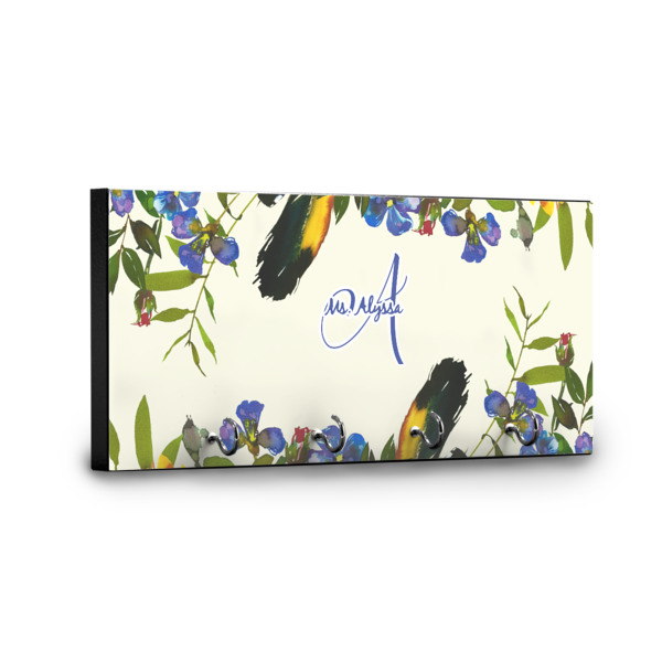 Custom Design - Key Hanger - Front View with Hooks