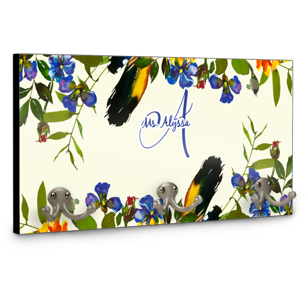 Custom Design - Wall Mounted Coat Hanger - Side View