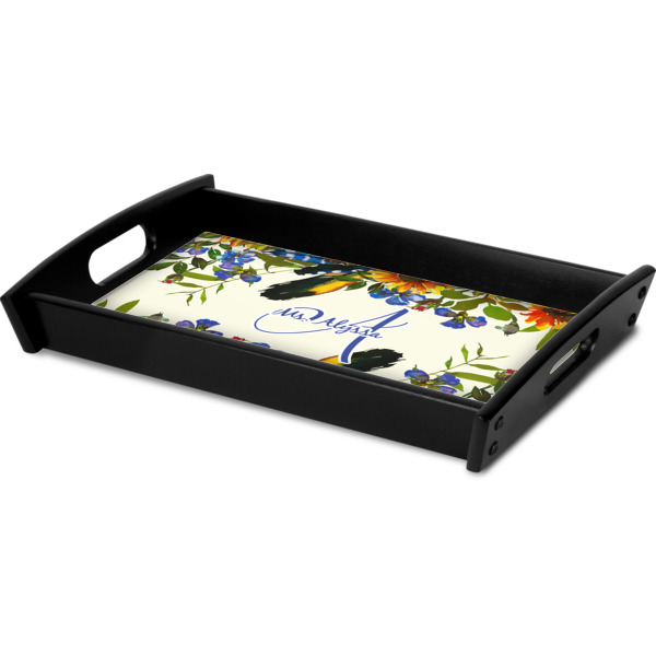 Custom Design - Serving Tray Black - Corner