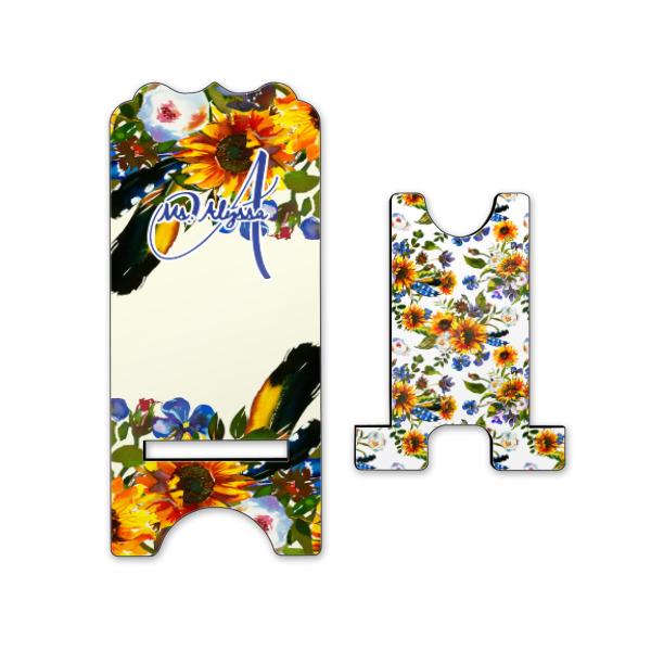 Custom Design - Stylized Phone Stand - Front & Back - Small