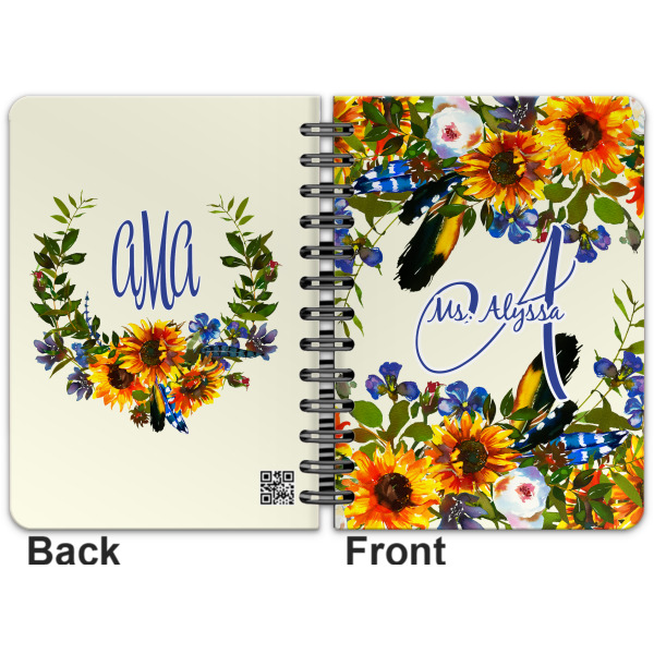 Custom Design - Spiral Journal 5 x 7 - Apvl