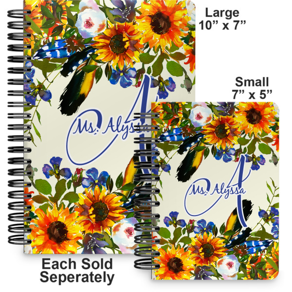 Custom Design - Spiral Journal - Comparison