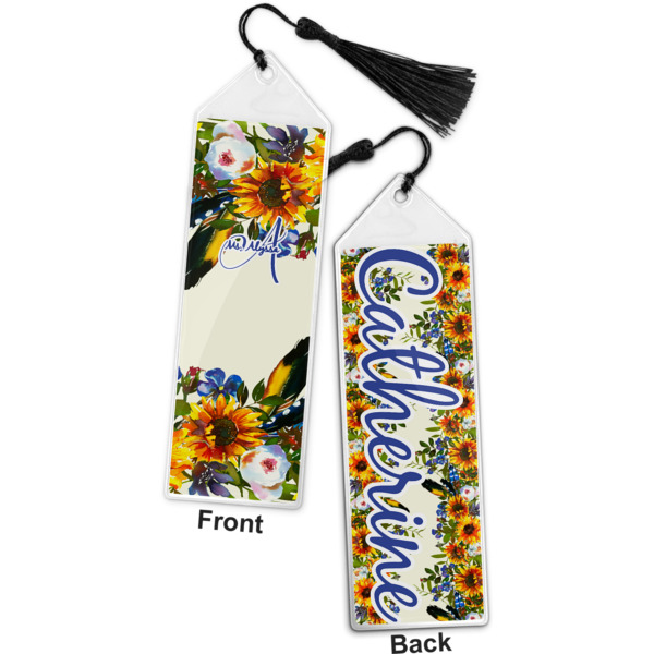 Custom Design - Bookmark w/ Tassel - Front and Back