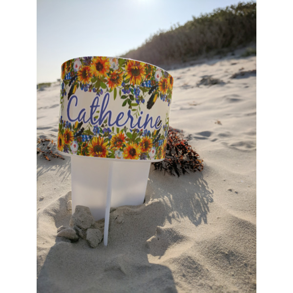Custom Design - Beach Spiker - White - At Beach