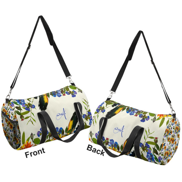 Custom Design - Duffle bag large front and back sides