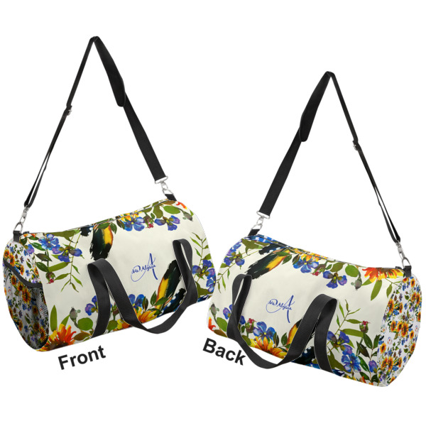 Custom Design - Duffle bag small front and back sides