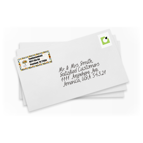 Custom Design - Mailing Label on Envelopes