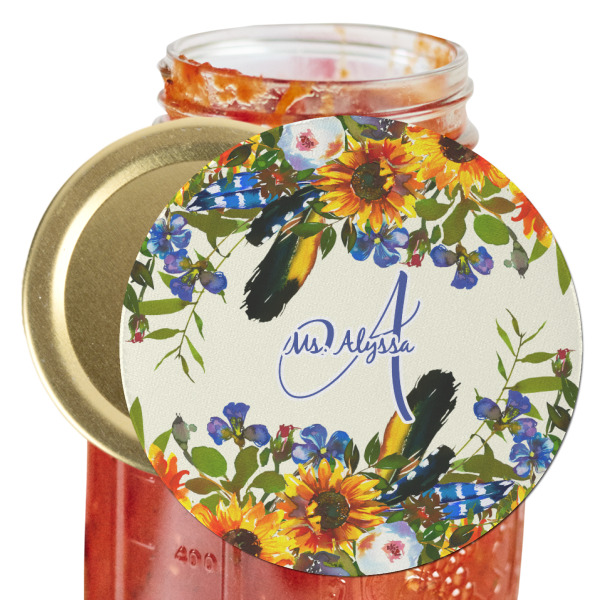 Custom Sunflowers Jar Opener (Personalized)