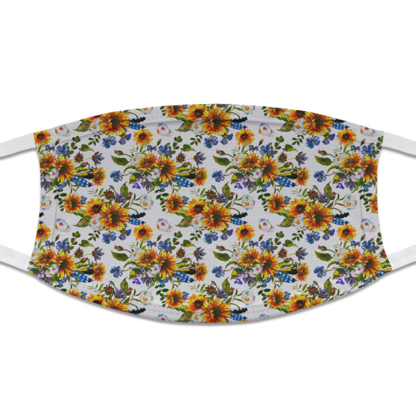 Custom Sunflowers Cloth Face Mask (T-Shirt Fabric)