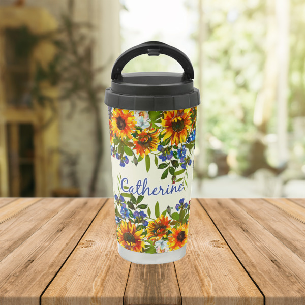 Custom Design - Stainless Steel Travel Cup - Lifestyle