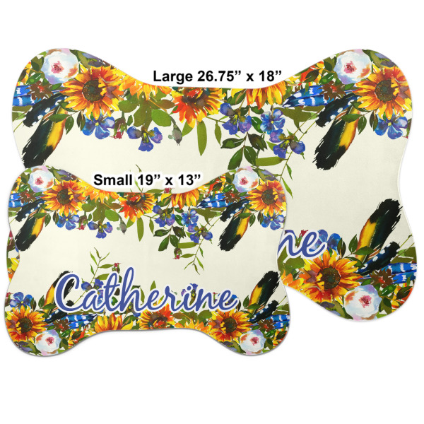 Custom Design - Bone Shaped Mat Comparison