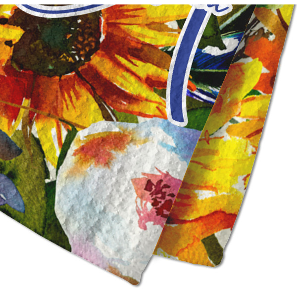 Custom Design - Waffle Weave Towel - Closeup of Material Image