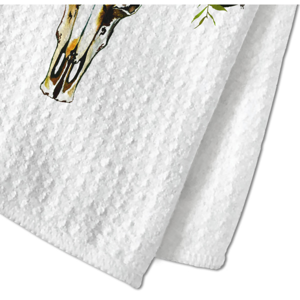 Custom Design - Waffle Weave Towel - Closeup of Material Image