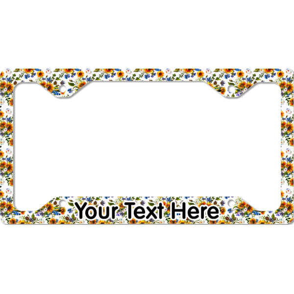 Custom Design - License Plate Frame - Style C