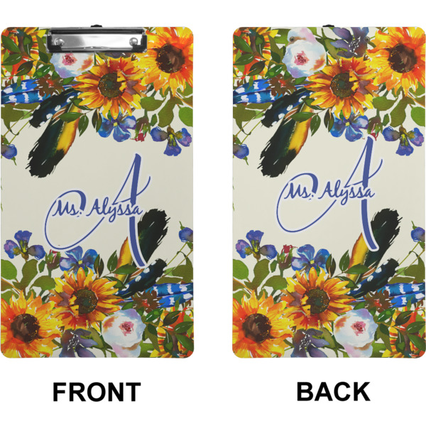 Custom Design - Clipboard (Legal) (Front + Back)