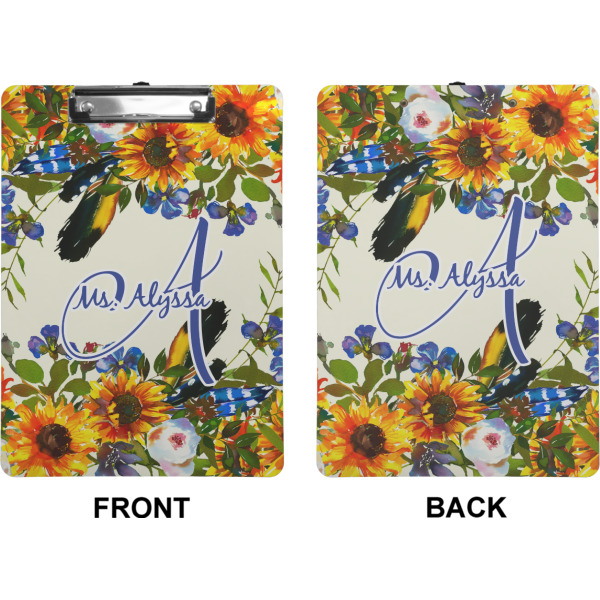 Custom Design - Clipboard (Letter) (Front + Back)