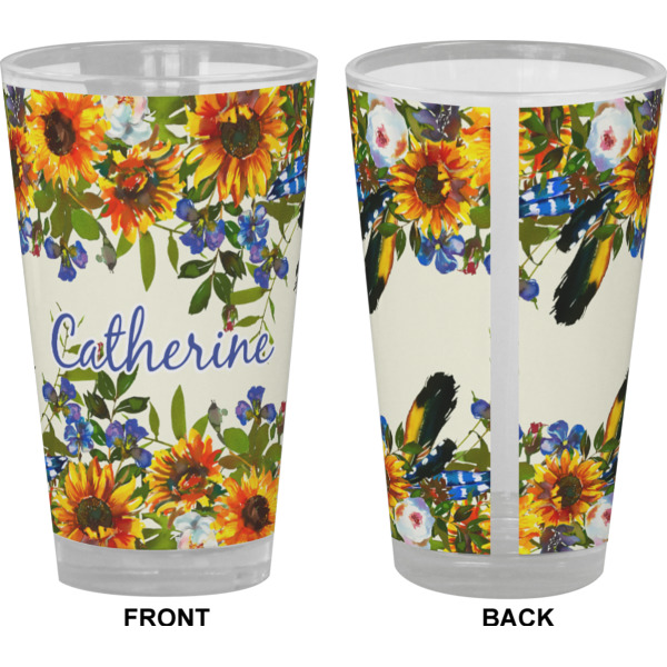 Custom Design - Pint Glass - Full Color - Front & Back Views