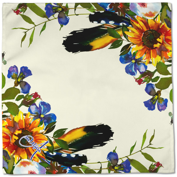 Custom Design - Cloth Napkins - Personalized Dinner (Full Open)