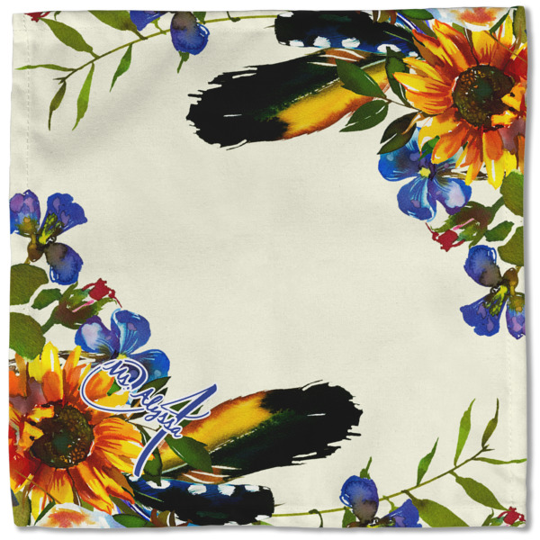 Custom Design - Cloth Napkins - Personalized Lunch (Single Full Open)