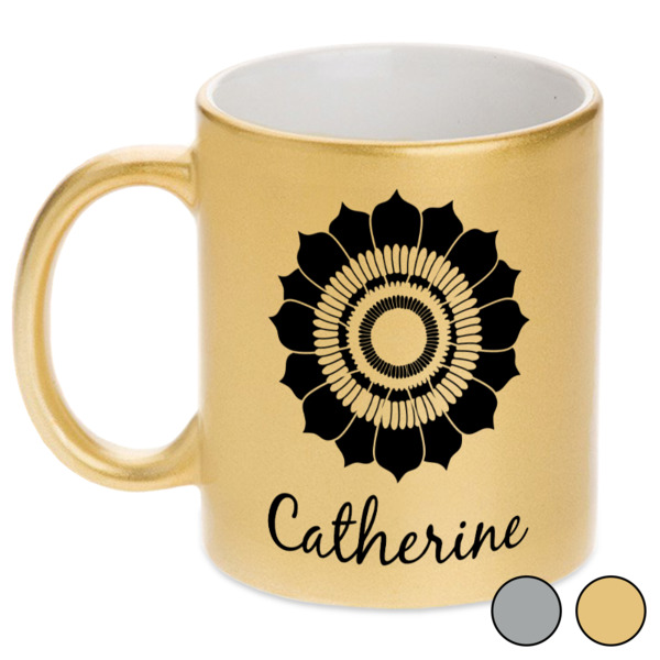Custom Design - Metallic Mugs - Swatches